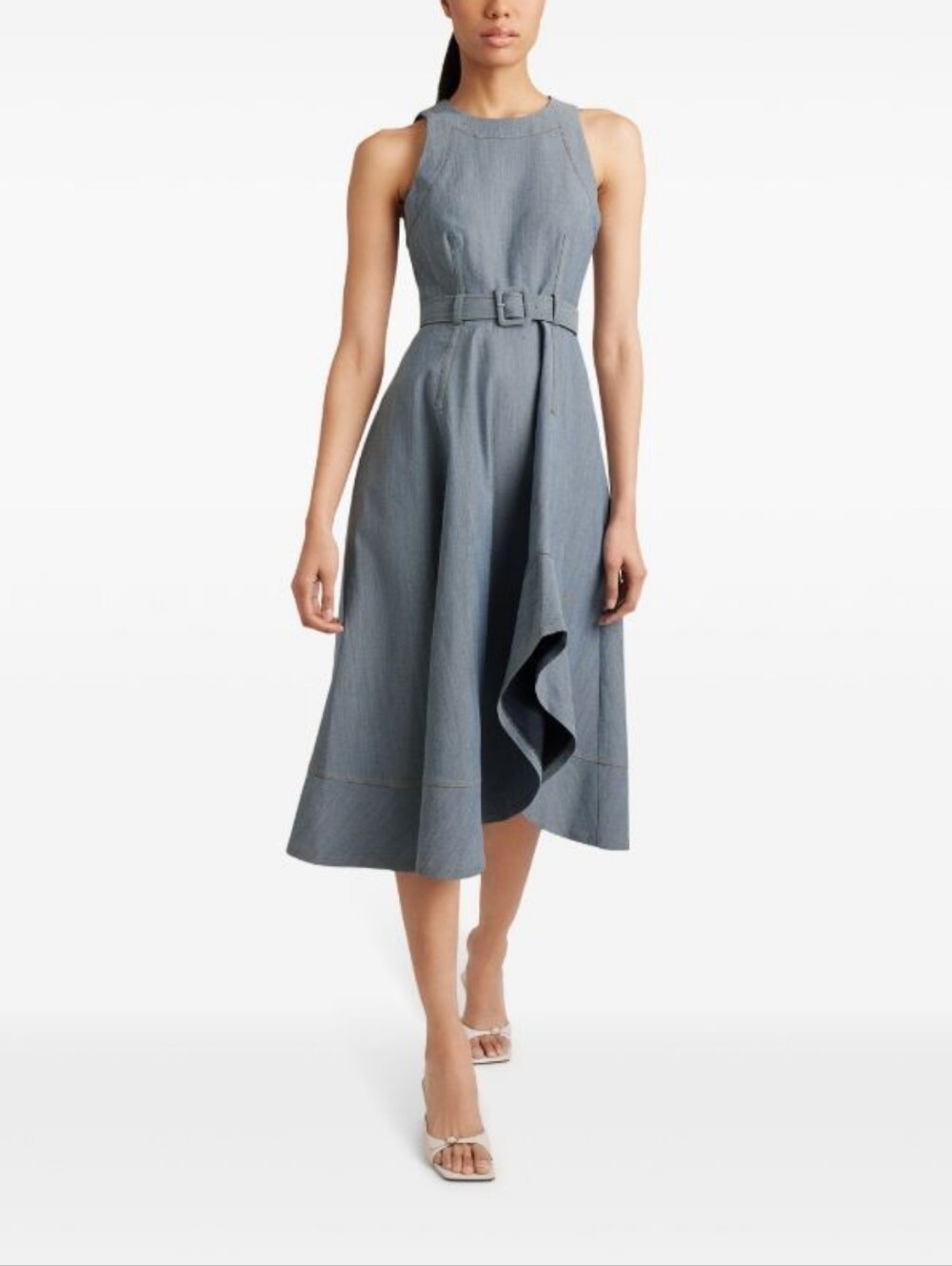 Cinq a Sept Zelda Jean Dress Size 0 - Picture 7 of 11